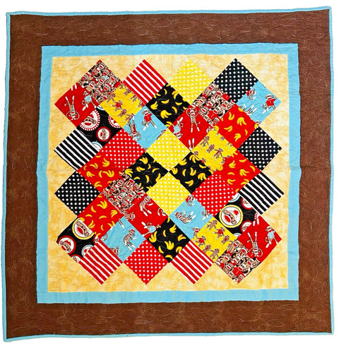 Handmade kids quilt sock - kids,