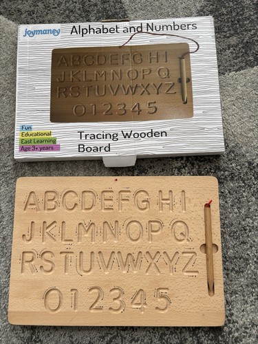 Letters and numbers tracing - letters,