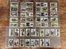 Gallaher Cigarette Cards Full Set of 48 - Racing Scenes 1938, Near Mint