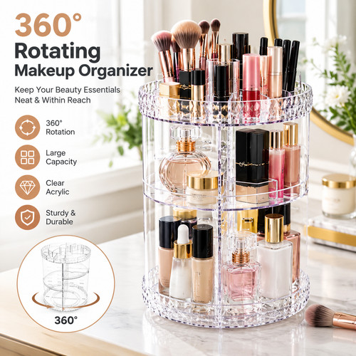 360 rotating makeup - rotating,