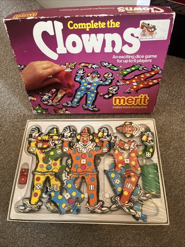 Vintage complete the - the, clowns