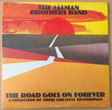 ALLMAN BROTHERS 2XLP LOT road goes on, win lose or draw FREE POSTAGE TOP GEAR