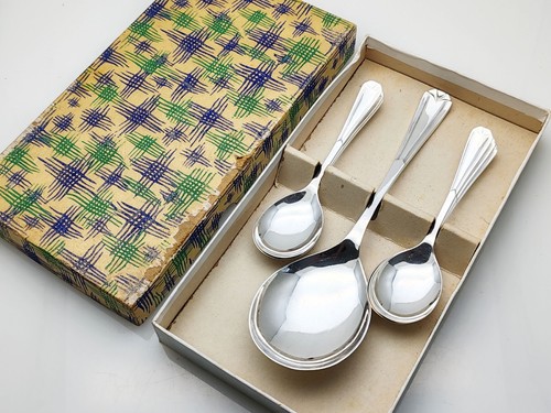 Pudding spoons server set - spoons, &