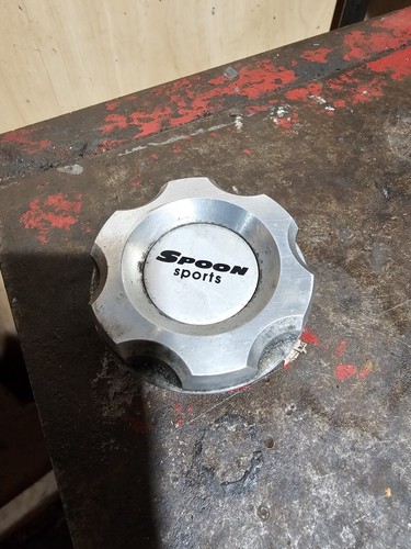 Vintage spoon sports - honda, oil