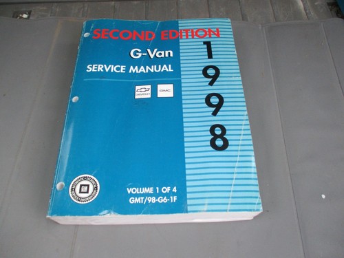 1998 chevrolet van 2nd - van,