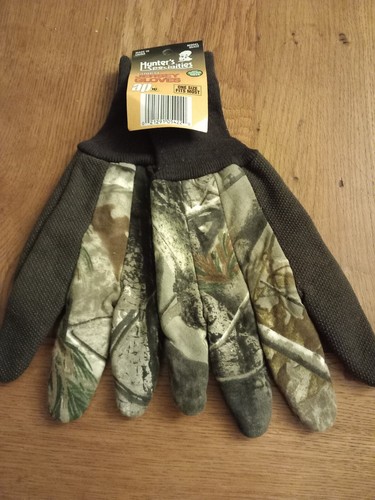 Hunters lined jersey gloves - gloves, in