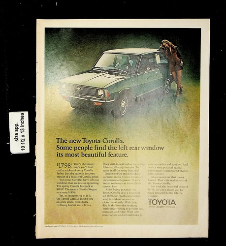 1970 toyota corolla green - corolla, car