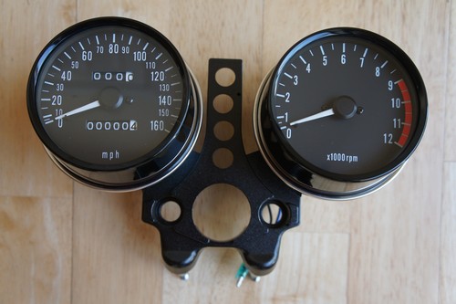 New tachometer and - new, speedometer
