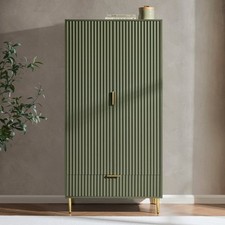 Dusk Evie Vetiver Green 2 Door Double Wardrobe RRP £271