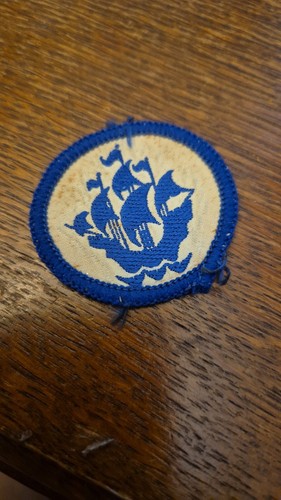 Blue peter vintage patch badge - peter,