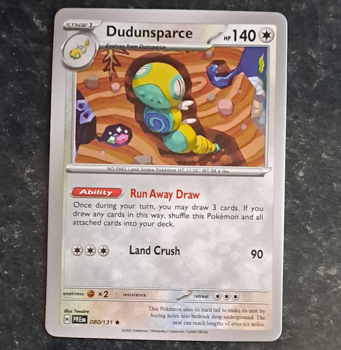 Dudunsparce 080 131 prismatic - dudunsparce, 080/131