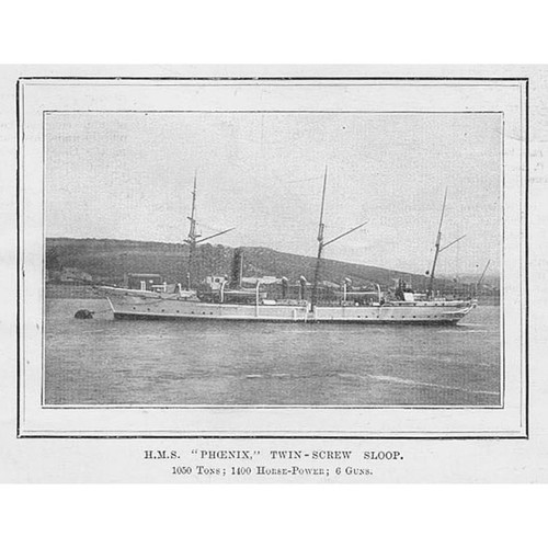 Hms phoenix twin screw - screw, sloop