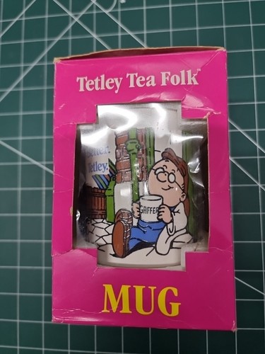 Tetley tea mug vintage - tea,