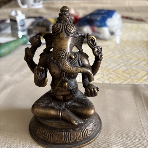 Old china buddhism bronze - buddhism,