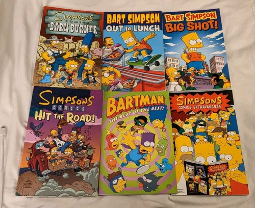 Simpsons comics book - book, bundle