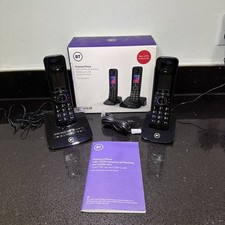 BT Premium Duo Digital Cordless Home Phone With 100% Nuisance Call Blocking
