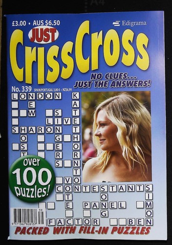 Criss cross puzzle book just - criss,