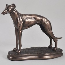 Standing Greyhound Bronze