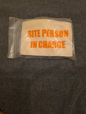 Site Person In Charge Badge