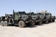 LVSR WRECKER MILITARY VEHICLE