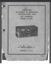 Hallicrafters S-20R Sky