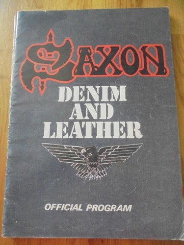 Saxon denim and - saxon, leather