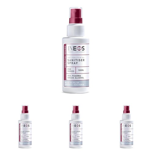 Ineos sanitiser spray - ineos,