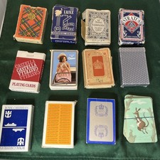 Playing Cards Job Lot of 12