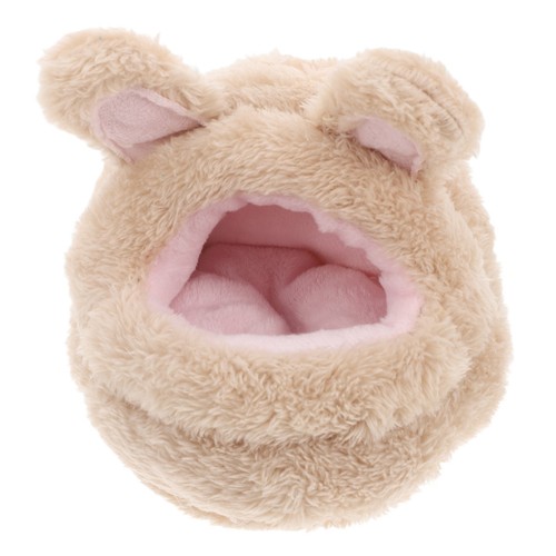 Hamster hides bunny house - ,