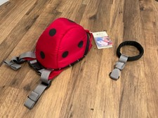 LITTLELIFE LADYBIRD TODDLER BACK PACK WITH REIN. AGE 1 YEAR +. BNWT.