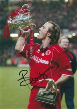 Signed BOUDEWIJN ZENDEN A4 Carling Cup Winners 2004 Middlesbrough FC photo -COA