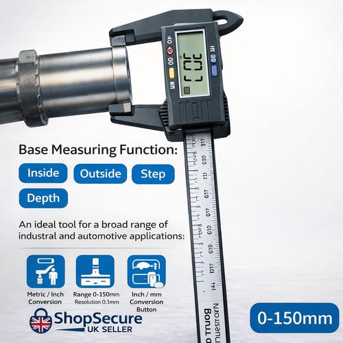 Lcd digital vernier - 6'',