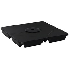 Parasol Umbrella Base Sand Filled 80kg Banana, Refurbished