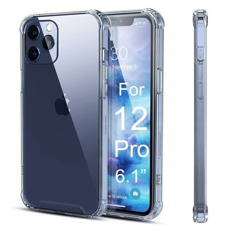 Clear shockproof case for - clear,