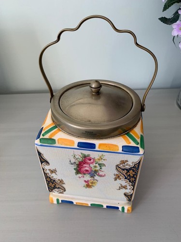 Vintage floral ceramic - vintage, &