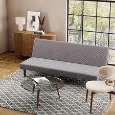 Upholstered Sofa Bed Scalloped