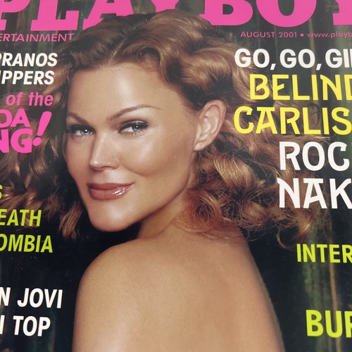 Playboy magazine august 2001 - magazine,