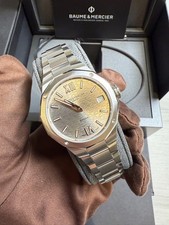 Brand New Unworn Baume Mercier Riviera 10810 33mm Ref M0A10810 Rare Sunray Dial