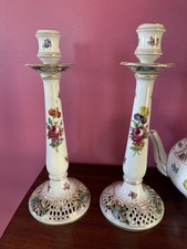 Pair Carl Thieme Dresden Hand