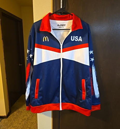 Mcdonald usa american flag - mcdonald's,