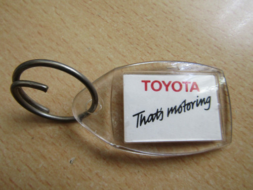 Vintage keyring key - key, fob