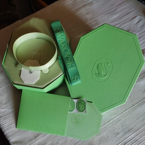 Swarovski packaging box green - packaging,