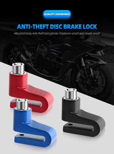 Motorcycle disc lock - lock,