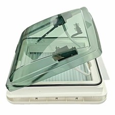 Sky Light Dome Motorhome Campervan Horsebox Roof Vent Skylight 500mm x500 Black