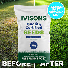 Super Fast Growing Grass Seed | Quick Rapid Lawn Repair & Growth | Pet-Friendly