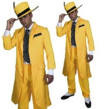 MENS 1920s YELLOW FANCY DRESS