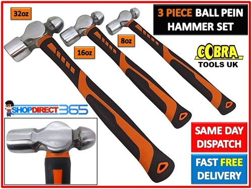 Pro ball pein hammer - pein, 3pc