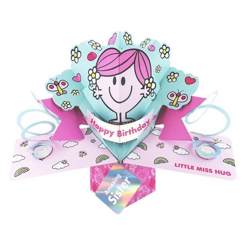 Men little miss - little, hug