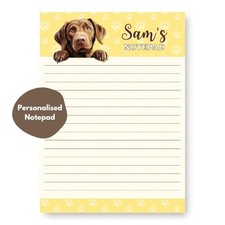 Personalised Labrador Notepad