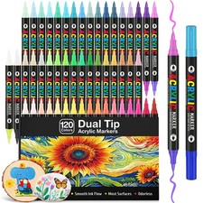 120 Colors Acrylic Paint